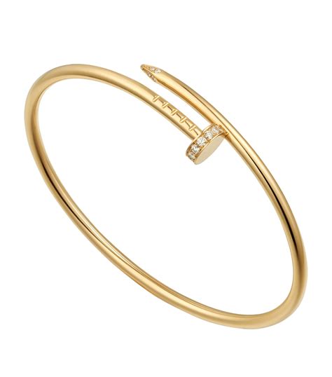 bracelet cartier en or